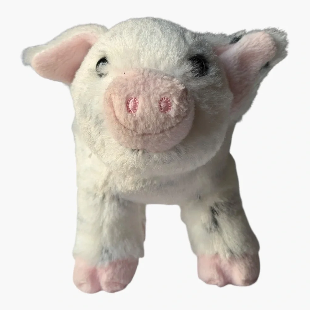 Douglas Spotted Pig Plush 5” Small Farm Animal Stuffed Toy